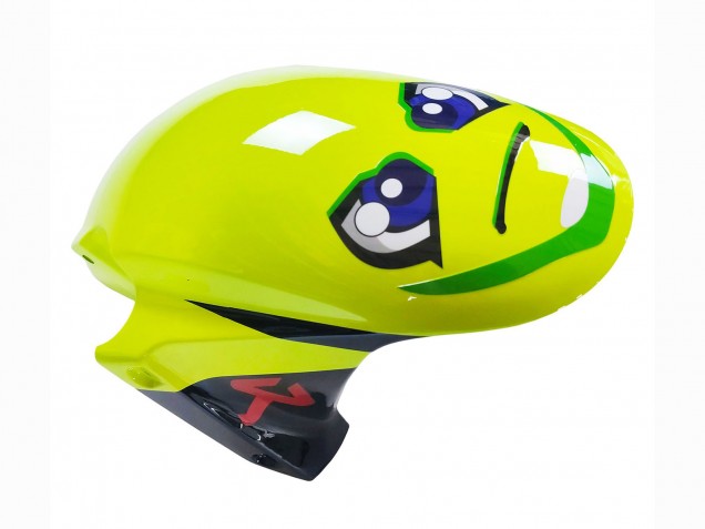 2003-2004 Honda CBR600RR Motorcycle Fairings - Blue Neon Yellow Glossy Black Shark