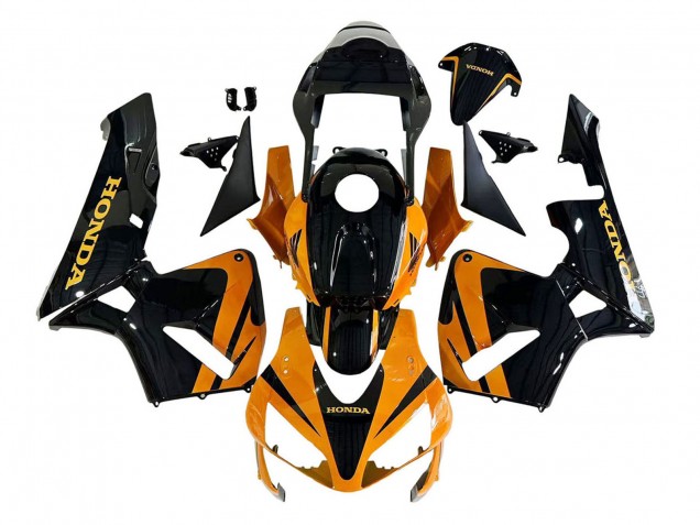 2003-2004 Honda CBR600RR Motorcycle Fairings Kits - Orange White Red Glossy Black Repsol