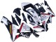 2003-2004 Honda CBR600RR Motorcycle Fairings - White Red Glossy Black DENSO Rimont