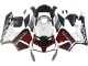2003-2004 Honda CBR600RR Motorcycle Fairings - White Red Glossy Black Monster