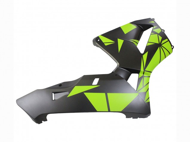 2003-2004 Honda CBR600RR Motorcycle Fairings - Yellow Matte Black