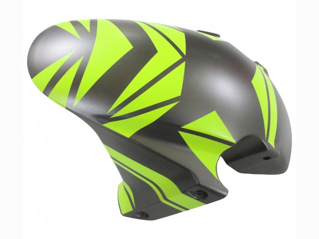 2003-2004 Honda CBR600RR Motorcycle Fairings - Yellow Matte Black