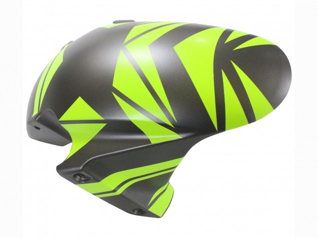 2003-2004 Honda CBR600RR Motorcycle Fairings - Yellow Matte Black