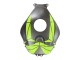 2003-2004 Honda CBR600RR Motorcycle Fairings - Yellow Matte Black