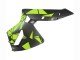 2003-2004 Honda CBR600RR Motorcycle Fairings - Yellow Matte Black