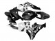 2005-2006 Honda CBR600RR Bike Fairings - Black White