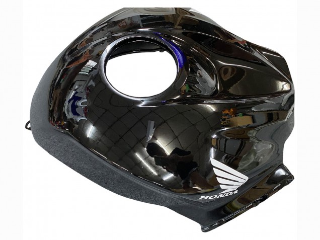 2009-2012 Honda CBR600RR Motorcycle Fairings - Glossy Black Matte Black