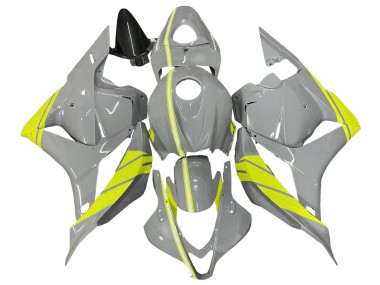 2009-2012 Honda CBR600RR Motorcycle Fairing Kits - Nardo Grey Yellow