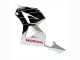 2013-2026 Honda CBR600RR Motorcycle Fairing Kits - White Glossy Black