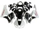 2013-2026 Honda CBR600RR Motorcycle Fairing Kits - White Glossy Black