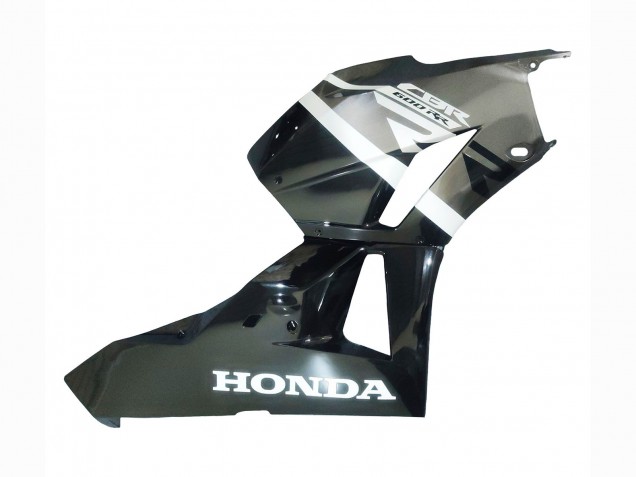 2013-2026 Honda CBR600RR Motorcycle Fairings - Silver Glossy Black