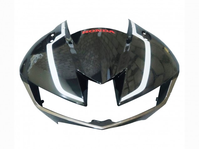 2013-2026 Honda CBR600RR Motorcycle Fairings - Silver Glossy Black
