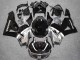 2013-2026 Honda CBR600RR Motorcycle Fairings - Silver Glossy Black