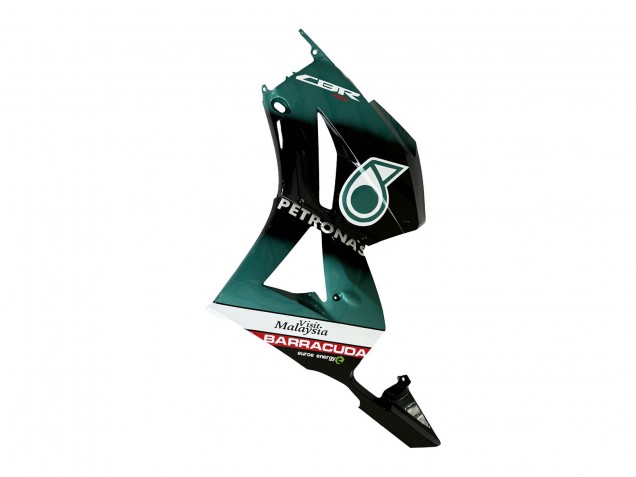 2013-2026 Honda CBR600RR Motorcycle Fairing - Teal Blue Glossy Black Petronas 20