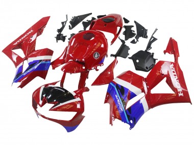 2013-2026 Honda CBR600RR Motorcycle Fairings - Red Blue