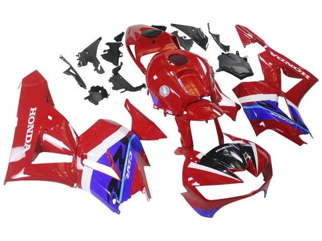 2013-2026 Honda CBR600RR Motorcycle Fairings - Red Blue