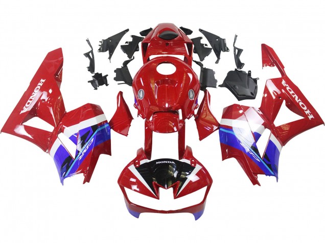2013-2026 Honda CBR600RR Motorcycle Fairings - Red Blue