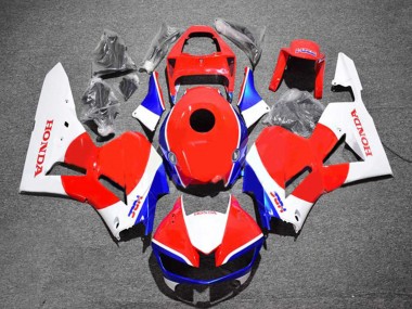 2013-2026 Honda CBR600RR Motorcycle Fairing Kits - White Red Blue HRC