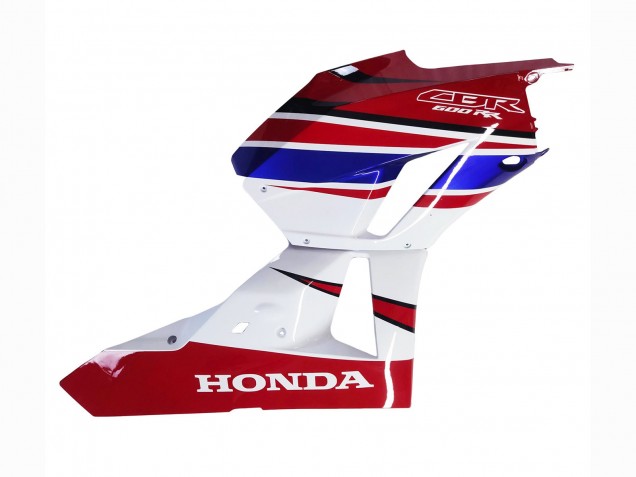 2013-2026 Honda CBR600RR Motorcycle Fairing - White Red Blue