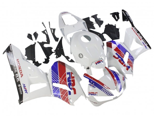 2013-2026 Honda CBR600RR Motorcycle Fairing - White Red Blue HRC