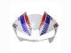 2013-2026 Honda CBR600RR Motorcycle Fairing - White Red Blue HRC