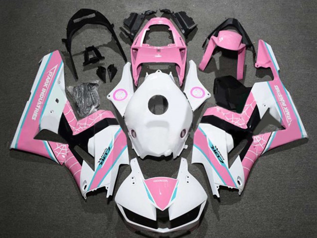 2013-2026 Honda CBR600RR Motorcycle Fairings - White Pink