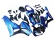 2013-2026 Honda CBR600RR Motorcycle Fairings - Blue Matte Black Racing