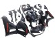 2013-2026 Honda CBR600RR Motorcycle Fairings - Matte Black Red Decals