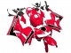 2013-2026 Honda CBR600RR Motorcycle Fairings - Red White Black
