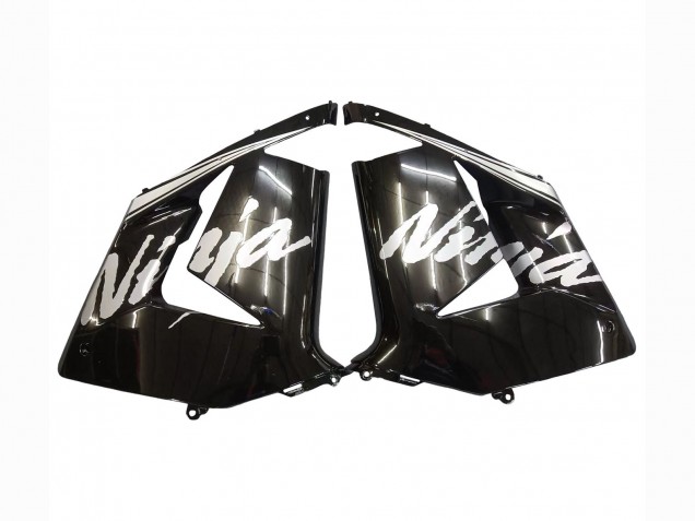 2004-2005 Kawasaki ZX10R Motorcycle Fairings - Glossy Black Ninja