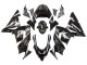 2004-2005 Kawasaki ZX10R Motorcycle Fairings - Glossy Black Ninja