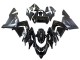 2004-2005 Kawasaki ZX10R Motorcycle Fairings - Glossy Matte Black Ninja