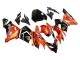 2004-2005 Kawasaki ZX10R Motorcycle Fairings - Burnt Orange Black Monster Elf