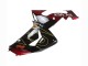 2006-2007 Kawasaki ZX10R Motorcycle Fairings - Black Red Gold BACARDI