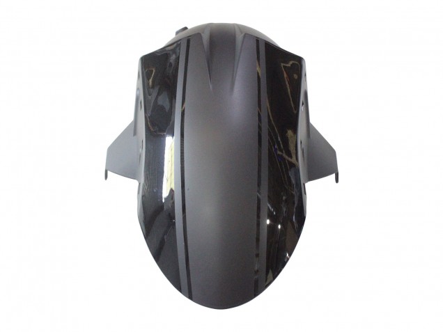 2006-2007 Kawasaki ZX10R Motorcycle Fairings - Matte Black Glossy Black