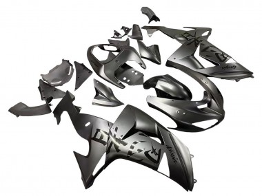 2006-2007 Kawasaki ZX10R Motorcycle Fairings - Matte Grey
