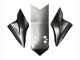 2006-2007 Kawasaki ZX10R Motorcycle Fairings - Matte Grey