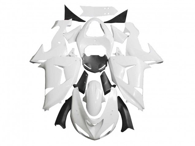 2006-2007 Kawasaki ZX10R Motorcycle Fairings - Unpainted