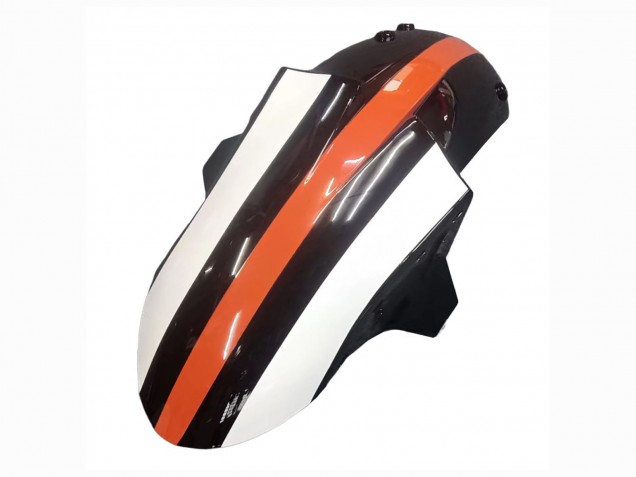 2006-2007 Kawasaki ZX10R Motorcycle Fairings - White Orange Black