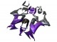 2008-2010 Kawasaki ZX10R Motorcycle Fairings - Purple Black