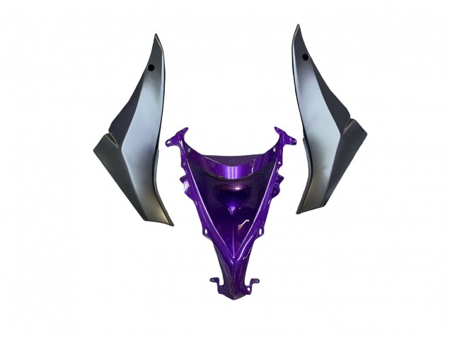 2008-2010 Kawasaki ZX10R Motorcycle Fairings - Purple Black