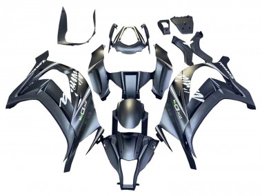 2011-2015 Kawasaki ZX10R Motorcycle Fairings - Matte Grey White Green