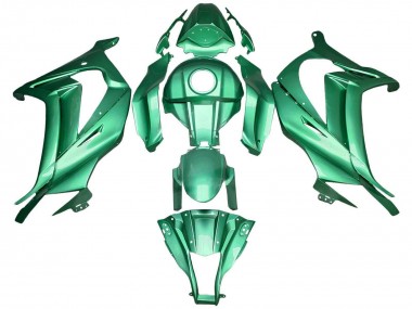 2011-2015 Kawasaki ZX10R Motorcycle Fairings - Light Green