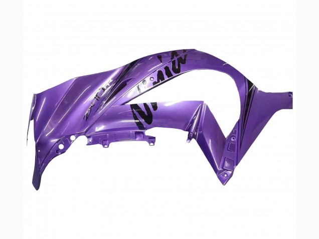 2011-2015 Kawasaki ZX10R Motorcycle Fairing - Purple Matte Black