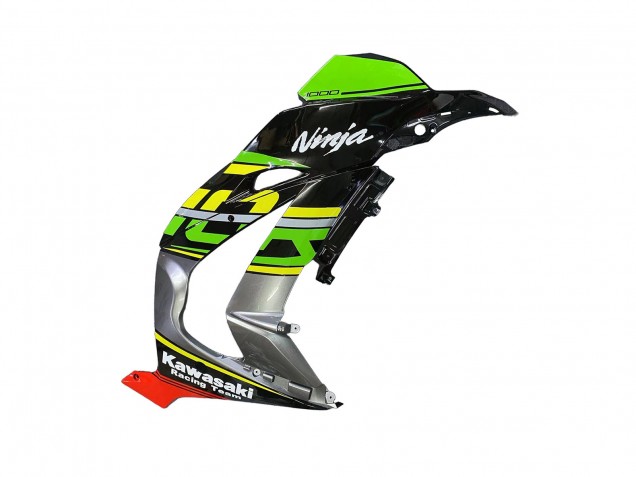 2016-2020 Kawasaki ZX10R Motorcycle Fairings - Green Red Grey