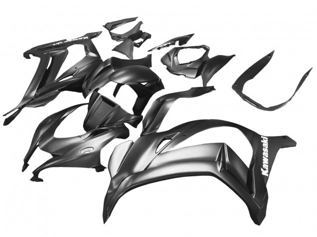 2016-2020 Kawasaki ZX10R Motorcycle Fairings - Matte Grey