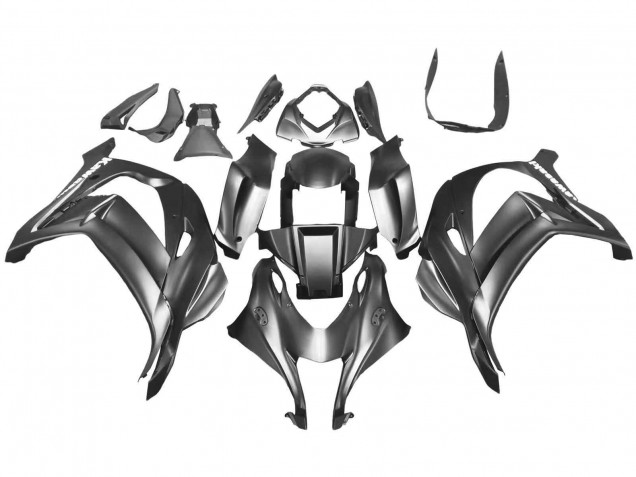 2016-2020 Kawasaki ZX10R Motorcycle Fairings - Matte Grey