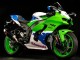 2021-2025 Kawasaki ZX10R Motorcycle Fairings - White Green Blue Black