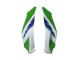 2021-2025 Kawasaki ZX10R Motorcycle Fairings - White Green Blue Black