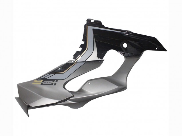 2021-2026 Kawasaki ZX10R Motorcycle Fairings - Black Grey Gold